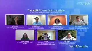 HCLTech#Tech2Sustain session 5, Ep3: Real-life examples of technology-led sustainability initiatives