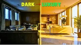 Dark Home to Light Luxury  Cinematic Interior Upgrade