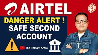 Airtel की खतरे की घंटी! तुरंत Safe Second Account बनाओ | Online Scam से बचने का सबसे आसान तरीका