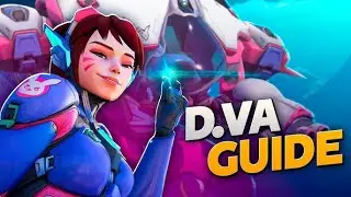 Learning DVA In Overwatch Comp 5v5 Gameplay