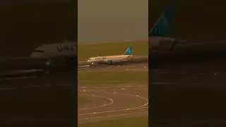 United B757 Taking Off From Nagoya to Guam #trending #b787 #rfsvideos #airlinevideo #airlinesphotos