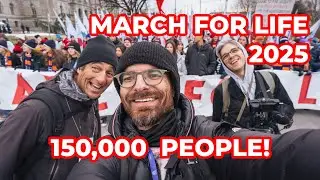 March for Life 2025! Catholic Vlog | Coffee With Damian