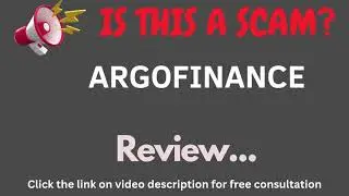 Argofinance.org Review: THIS IS A SCAM? (ARGOFINANCE)