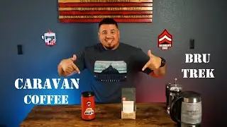 Caravan Coffee Review Using Bru Trek Travel Press - Ranked 9.5/10