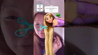 Wir schneiden RAPUNZEL die HAARE ab 😱 Disney Spiel #disneyspiel #rapunzel #disneyprinzessinnen