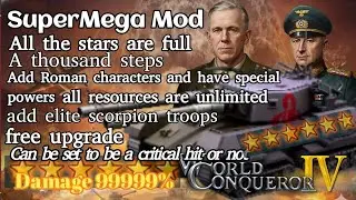 Play the game World Conqueror 4 Super Mega Mod V.1.23.0 Attack 99999%