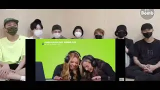 bts reaction to little mix funny interview moments  (fake reaction)