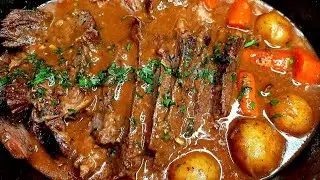 Pot Roast and Gravy Recipe | How to make pot roast EASY