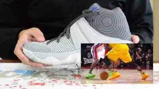 Обзор производительности Kyrie 2 Omega (серый волк/тёмно-серый - Omega - холодный серый) | Берегите свои подошвы