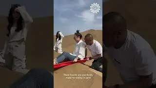 ### slide in Rajasthan Sand ⌛⏳ Having fun 😊