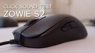 ASMR | Click Sound Test: ZOWIE S2 (Matte Black)