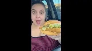 Trying the DQ Alaskan Cod Sandwich! [Food Review]
