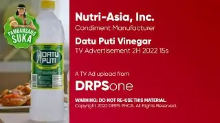 Datu Puti Vinegar TV Ad 2H 2022 15s (Philippines)