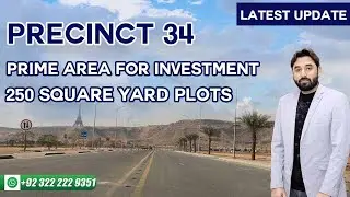 Precinct 34 Lowest Price Plots | Prime Area For Investment In Bahria Town Karachi