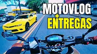 MOTOVLOG RAIZ ENTREGANDO NO IFOOD E TROCANDO IDEIA COM VOCÊS