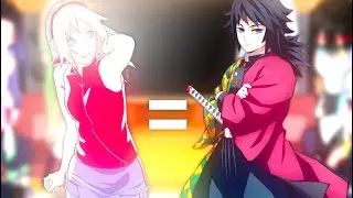 Los pilares reaccionan a Tomioka es Sakura haruno || Demon Slayer || || Gacha Club ||