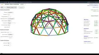 ¿Cómo se Diseña un domo geodésico en acidome.ru?