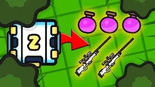 0.01% RAREST AIRDROP LOOT! // ZombsRoyale.io