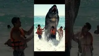 TERRIFYING SEA SERPENT ATTACK! Panic at Public Beach! 🐍🌊😱