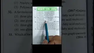 NEETQuestions (AIPMT)  biology very high level thinking 🤔🥇#shortvideo #neet2024 #trending #biology