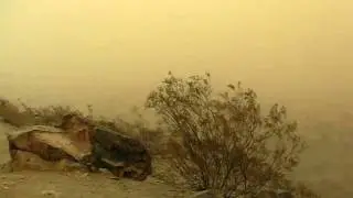 Phoenix  Arizona Dust Storm Video Adventure September 11, 2011
