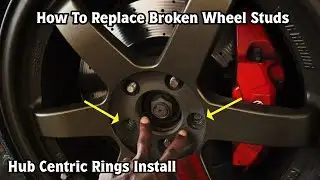 Lug Nut Drama on the FK8 Type R: Swapping Wheel Studs after a Hub Ring Fail