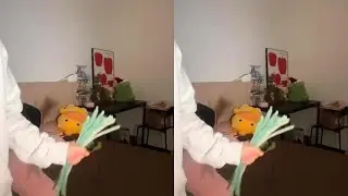 How can I make my friend see this video and make a twist-tie Christmas tree?