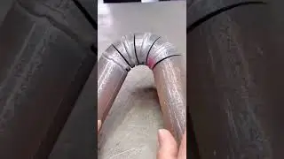 Precision Metal Cutting Watching Sparks Fly During the Intense Fabrication of Industrial Pipes