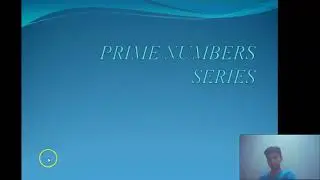 SERIES | PRIME NUMBER PROBLEMS