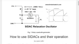 SIDAC Controlled Flashtube and Pulse Circuits