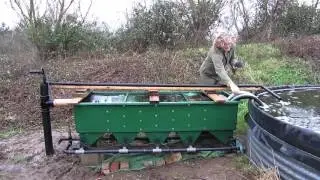 Organic Pools airlfit pump system for a koi filter