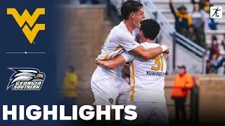 West Virginia vs Georgia Southern | NCAA College Soccer | Highlights - November 10, 2024