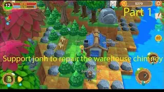 Nhan Nguyen Huu- Farm Me - Support jonh to repair the warehouse chimney part 1