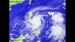 Super Typhoon Goni (Rolly) [2020] Satellite Animation
