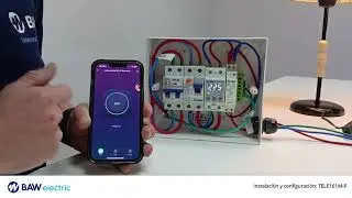 Configuraci&oacute;n Interruptor Smart Wifi Baw  para Riel din