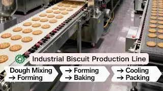 Biscuit Production Line Biscuit Machine Line Cookie Production Line Cookie Machine Line #biscuitline