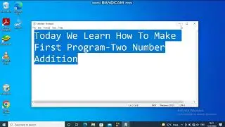 First Program in codeblock  two number addition program