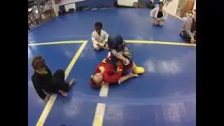 Captain America Vs. The Flash Jiu-jitsu match