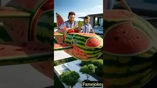 😭poor ronaldo mocked by messi #ronaldo #messi #parody #funny #kidsvideo #ronaldofans #babyboy