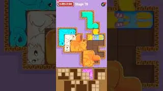 Puzzle Cats Level {{100}} | Can You Solve It? 🐱🧩 #Shorts