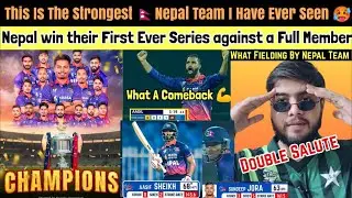 Nepal win their First Ever Series against a Full Member 🇳🇵