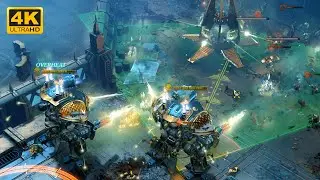 Space Marines vs Orks - No Limit Mod - Gameplay Video - 4K Quality - Warhammer 40K Dawn Of War 3