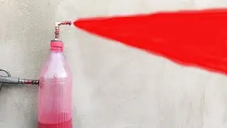 How to Make BIG Air Paint Spray Gun DIY