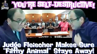 Judge Makes Sure Self-Destructive Animal Stays Away!