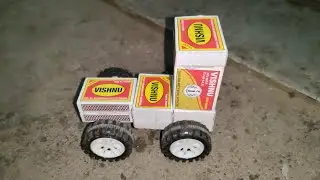 How to Make a DIY Matchbox Tractor | Creative Matchbox Craft Ideas