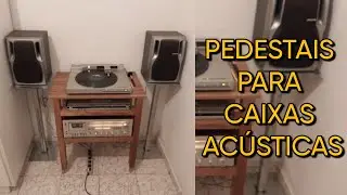 PEDESTAIS PARA CAIXAS ACÚSTICAS