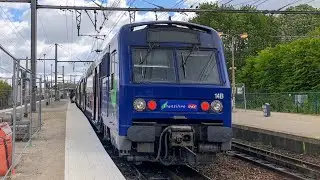 [Transilien U] Trajet entre les gares de Trappes et La Verrière en Z8800.