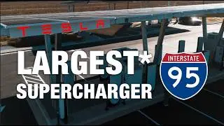 NEW Tesla Supercharger in Manning, SC! 60 V4 325kW Stalls