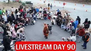 Livestream | Walk for Peace – Day 90 | Midday Rest Stop at Jordan Lake State Recreation Area, NC