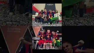 They had to do it twice#trio #fcbarcelona